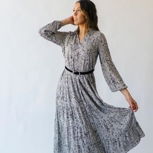 Odom belted Maxi dress